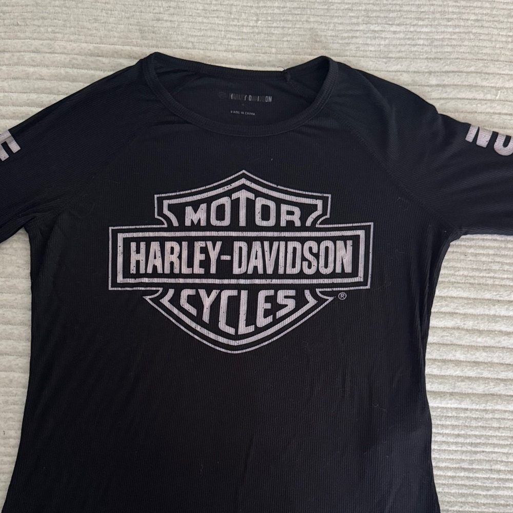 Harley-Davidson Black Logo Tee